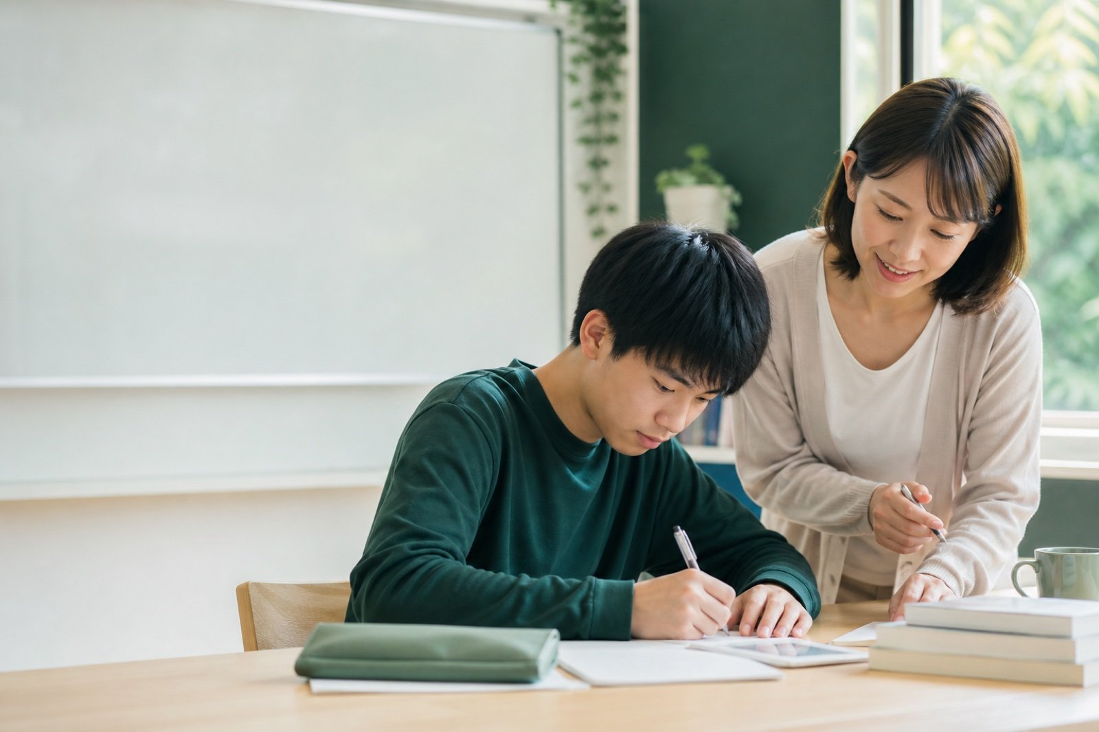老師一對一了解學生學習程度
